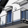 Door Canopy Awning Shelter Front Back Porch Outdoor Shade Patio Roof Rain Cover