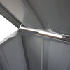Metal Steel Garden Shed Outdoor Bike Storage House Tools Shed Put 2-3 bikes