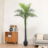 2.2M Large Artificial Palm Tree Fake Plants Tropical Coconut Tree Home DIY Decor