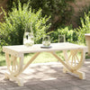 Garden Coffee Table Outdoor Table Patio Dining Table Solid Wood Fir