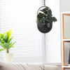 Nordic Metal Wall Hanging Swinging Flower Planters Plant Pot Home Office Decor