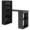 Computer Desk Wooden PC Laptop Table Writing Workstation-Black