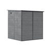 Plastic Wood Effect Large Plastic Garden Outdoor Storage Shed for Tool Equipment