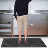 Heavy Duty Rubber Ring Matting Entrance Mats Workplace Garage Mat Anti-Slip Rugs