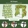 Foldable Trellis Garden Climbing Plant Support w/Adjustable Auxiliary Clips