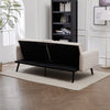 Sofabed 3 Seater Cup Holder Table Click Clack Recliner Settee Couch Sofa Sleeper