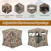 Hunting Blind for 2-3 People 360° One Way See Through Ground Blind