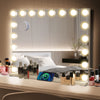 18 LED Lights Hollywood Makeup Mirror 3 Color Modes 80x62 with 10x Magnification