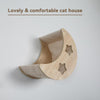 Cat Wall Shelves 6 Piece Wall Mounted Cat Acticity Canter Cat Climbing Furniture