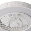 Ceiling Fans with Lights Flush Mount Ceiling Fans Lamps 6 Speeds Enclosed Fan
