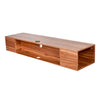 Floating TV Unit Cabinet Wall Mounted TV Stand Wall Shelving Entertainment Unit