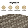 Garden Table Outdoor Table Patio Dining Table Poly Rattan Acacia Wood
