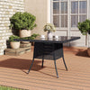 Coffee Table Poly Rattan Outdoor Garden Patio Tea Dining Tables Furniture