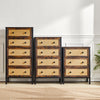3/4/5/6/8 Drawer Chest of Drawers Dresser Bedside Storage Organizer Unit Bedroom