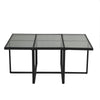 10 Seater Rattan Cube Garden Furniture Set Dining Table Chairs Stools Patio
