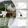Super Strong Metal Garden Arches Climbing Plants Arbors White Wedding Arch Decor