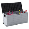 Garden Storage Sheds Chest Organiser Lockable Deck Box Patio Castors Box