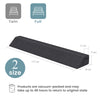 137CM Bed Wedge Pillow Trapezoidal Mattress Wedge Gap Filler w/2 Storage Pockets