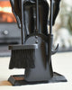 Deluxe Heavy Duty Cast Iron "Black Knight" Four Piece Companion Set