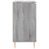 Sideboard Storage Cabinet - Grey Sonoma Engineered Wood with robust Legs A2K7