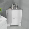 Bathroom Vanity Cabinet Unit Corner Toiletries Towels Storage Shelf Cupboard