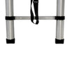 3.8M Telescopic Ladder 12.5FT Multi-Purpose Stainless Steel EN131 for Repair AAA