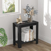 FATIVO Small Wood Side End Table Slim Coffee Table Modern Occasional Furniture