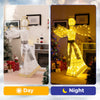Pre-Lit Xmas Angel Outside Holiday Display Christmas