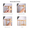 Strong Bamboo Clothes Rail Rack Garment Hanging Display Stand Open Storage Shelf
