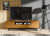 200cm Loft Retro Industrial TV Unit | Vintage Oak Cabinet | Cupboard Sideboard