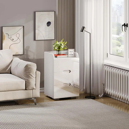 Modern Chest of Drawers Bedroom Furniture Storage Bedside Cabinet 3 Drawers