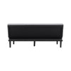 3 Seater Click-Clack Soft Fabric Sofa Bed Home Office Furniture Recliner Couch