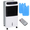 Mobile Portable Air Cooler & Heater Humidifier Evaporative Cool Fan Remote Swing