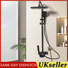 Rainfall Shower Head Set Push Button High Pressure Multiple Water Spray Modes