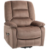 Riser and Recliner Chair Lift Chair with Vibration Massage, Heat, Brown