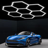 Led Hexagon Lights Customize 7 Grid System Honeycomb Light for Garage Home Lamp