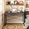 Multipurpose Computer Workstation Vanity Table-Gray