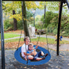 104cm Saucer Tree Swing Indoor Outdoor Flying Swing Seat Adjustable Hanging Rope