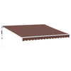 Automatic Retractable Awning Brown 400x300 N1A6
