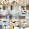 XL Acrylic Modern Lamp LED Ceiling Light Chandelier Lights Living Dining Room