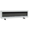 White 60'' Wall/Freestanding Electric Fireplace LED Flames Fire Heater + Remote