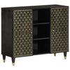 Side Cabinet 90x33x75 Solid Wood L5H7