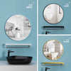 Makeup Dressing Mirror Metal Frame Bathroom HD Mirror Wall Mounted Mirror uk