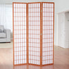 Home 3 Panel Folding Room Dividers Wall Privacy Screen Panels Plaid Separator