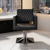 Salon Barber Chair Height Adjustable 360° Swivel Hairdressing Chair Hair Salon U