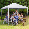 3x3m Gazebo Marquee Heavy Duty Garden Party Canopy Waterproof Tent with 4 Sides