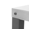 Foldable Stainless Pizza Oven Table Three-Shelf Garden Food Trolley Grill Cart