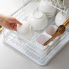 Kitchen Dish Drainer Rack Sink Washing Plates Draining Board Cutlery Cups Holder