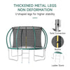 6FT 8FT 10FT 12FT 14FT Premium Trampoline Safty Enclosure Spring Pad Work out