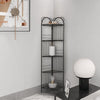 3/5Tier Corner Rack Shelf Unit Free Standing Organizer Storage Shelves Bookcases